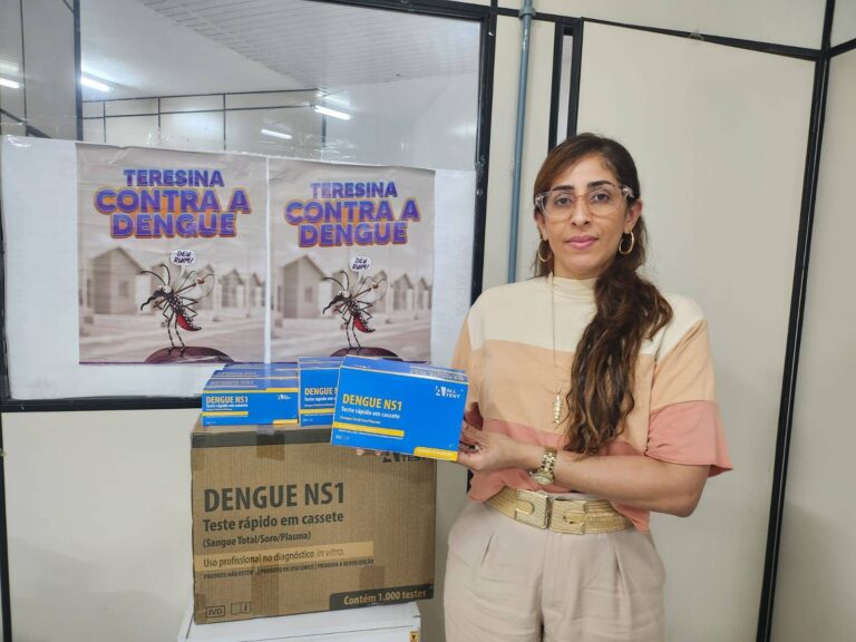 FMS disponibiliza testes rápidos de dengue em três UPAs e dois hospitais de Teresina