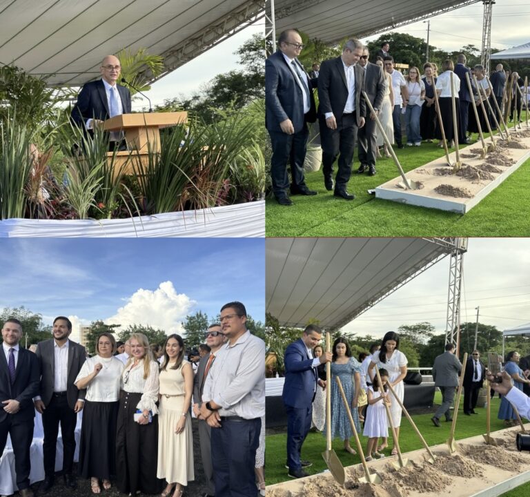 Abertura de terra marca início das obras do primeiro templo da Igreja de Jesus Cristo dos Santos dos Últimos Dias no Piauí