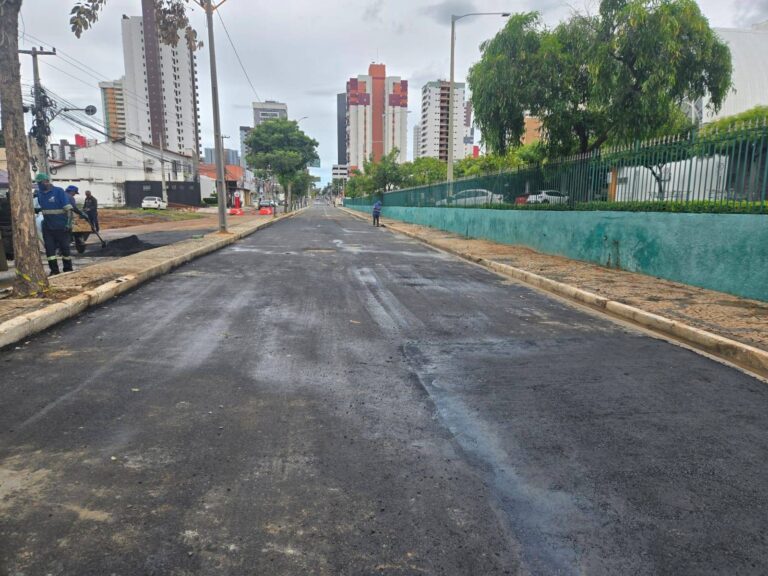 SDU Leste conclui obra e libera trecho da Avenida Jóquei Clube