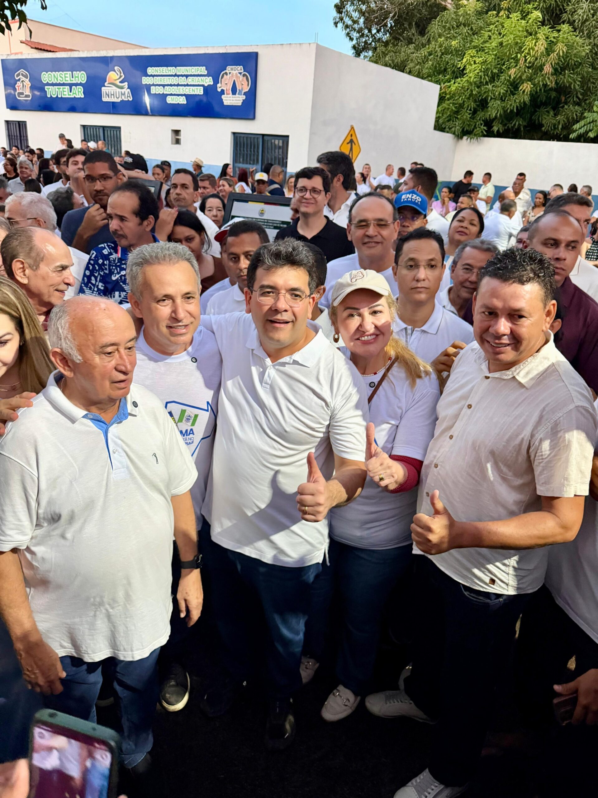 Simone Pereira acompanha agenda de entregas do governador Rafael Fonteles em Inhuma e Ipiranga do Piauí