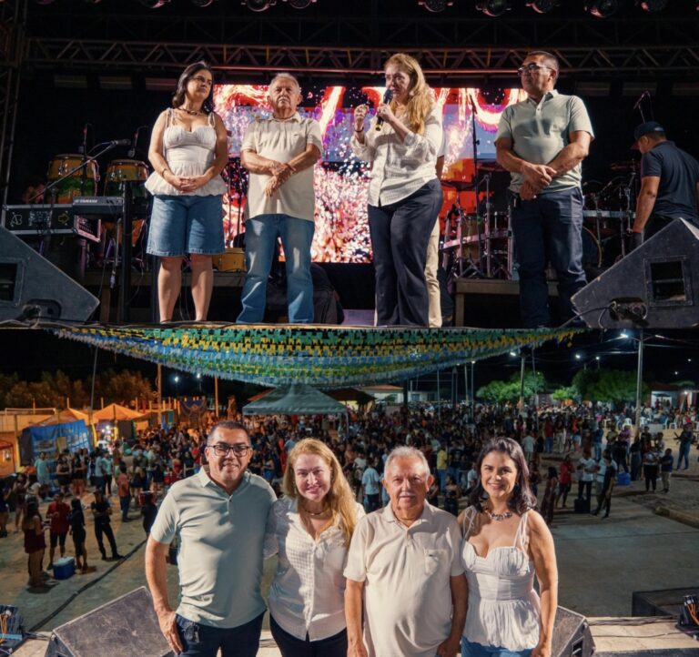 Deputada Simone Pereira prestigia aniversário de Rio Grande do Piauí e elogia gestão municipal