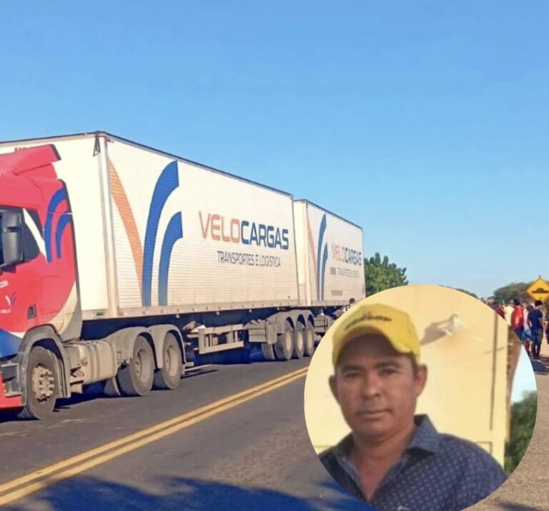 Motociclista morre após ser atingido por carreta na BR-316 em Campo Grande do Piauí 