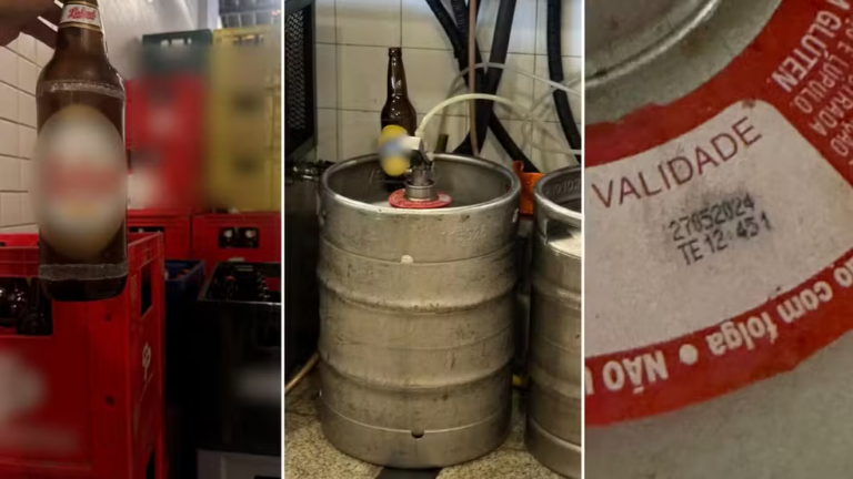Restaurante no Teresina Shopping é interditado por suspeita de adulteração de chope e venda de produtos vencidos