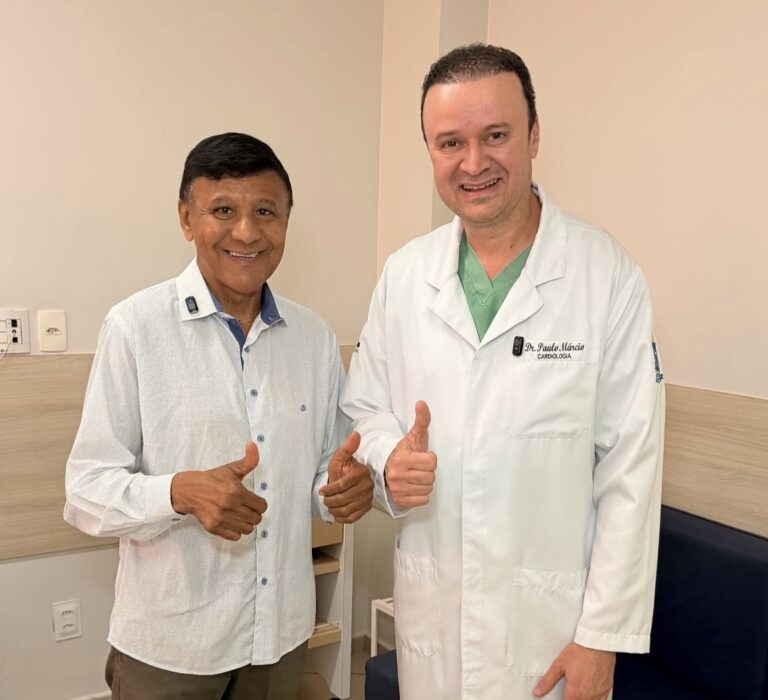 Vereador Pedro Alcântara recebe alta hospitalar após procedimento no coração
