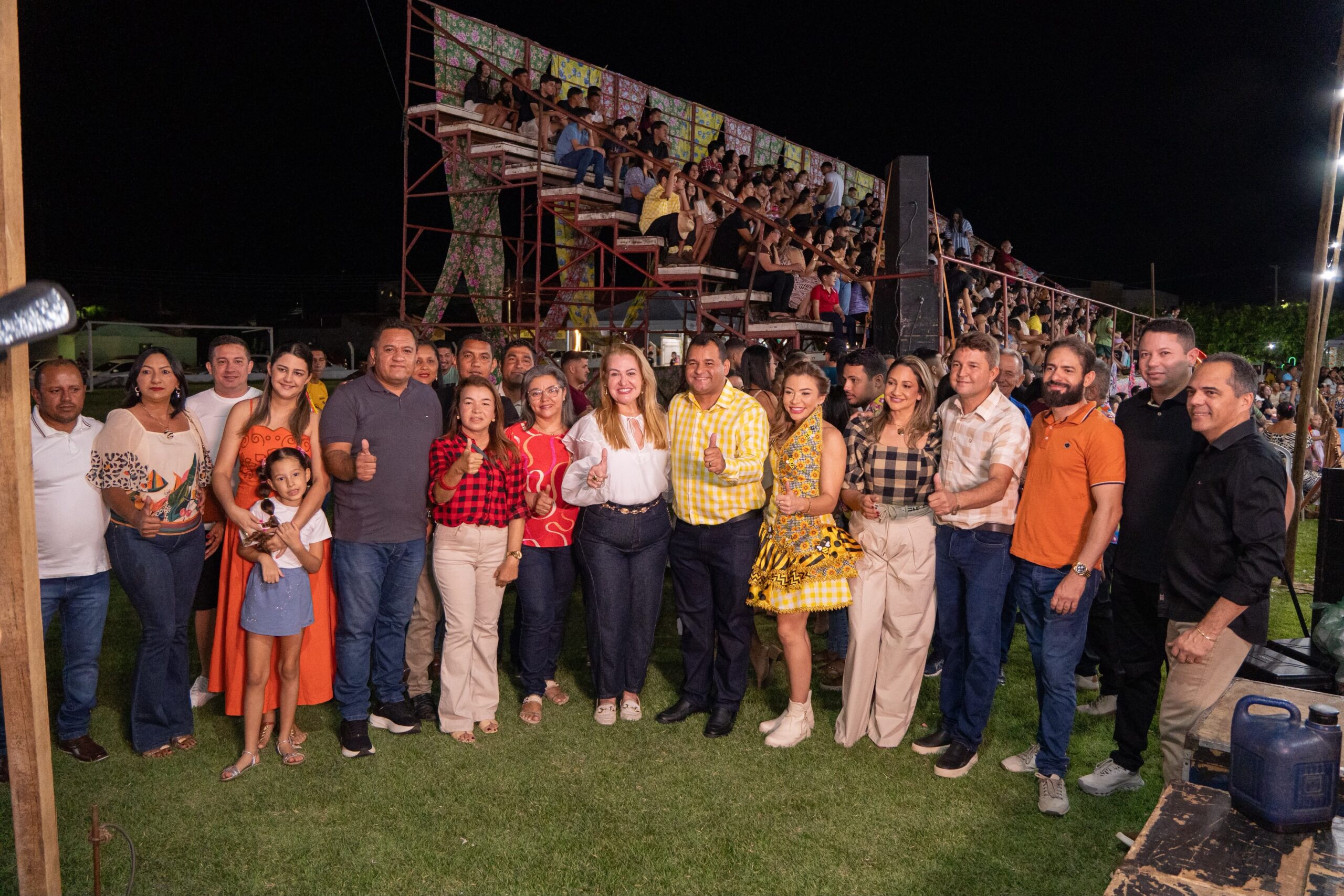 Deputada Simone Pereira participa do Arraiá das Escolas Municipais de Geminiano