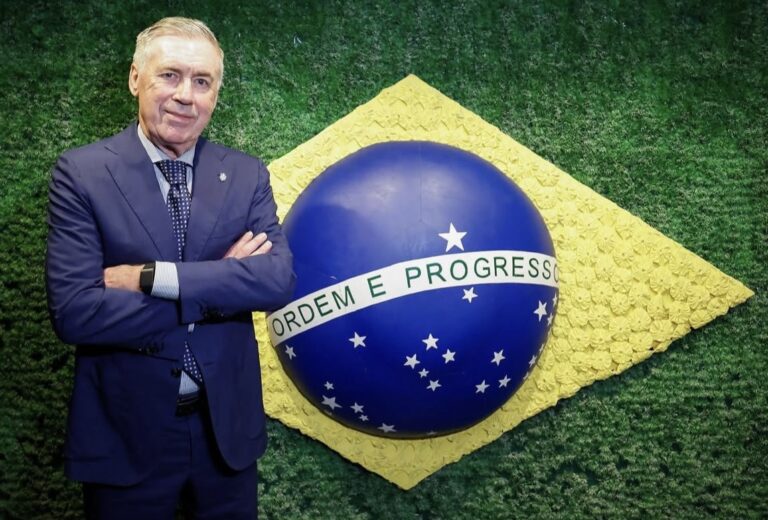 Ancelotti lamenta eliminação do Brasil e diz que seleção não merecia perder para a Noruega