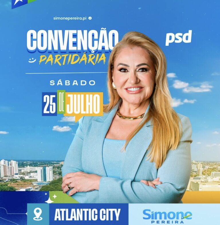 Simone Pereira participa de convenção do PSD neste sábado (25) em Teresina