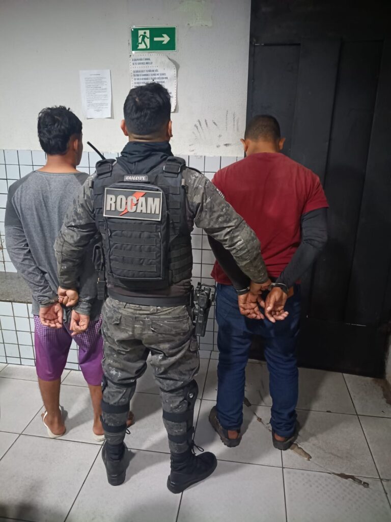 Dupla suspeita de roubo é presa após ser identificada por câmeras de monitoramento em Teresina