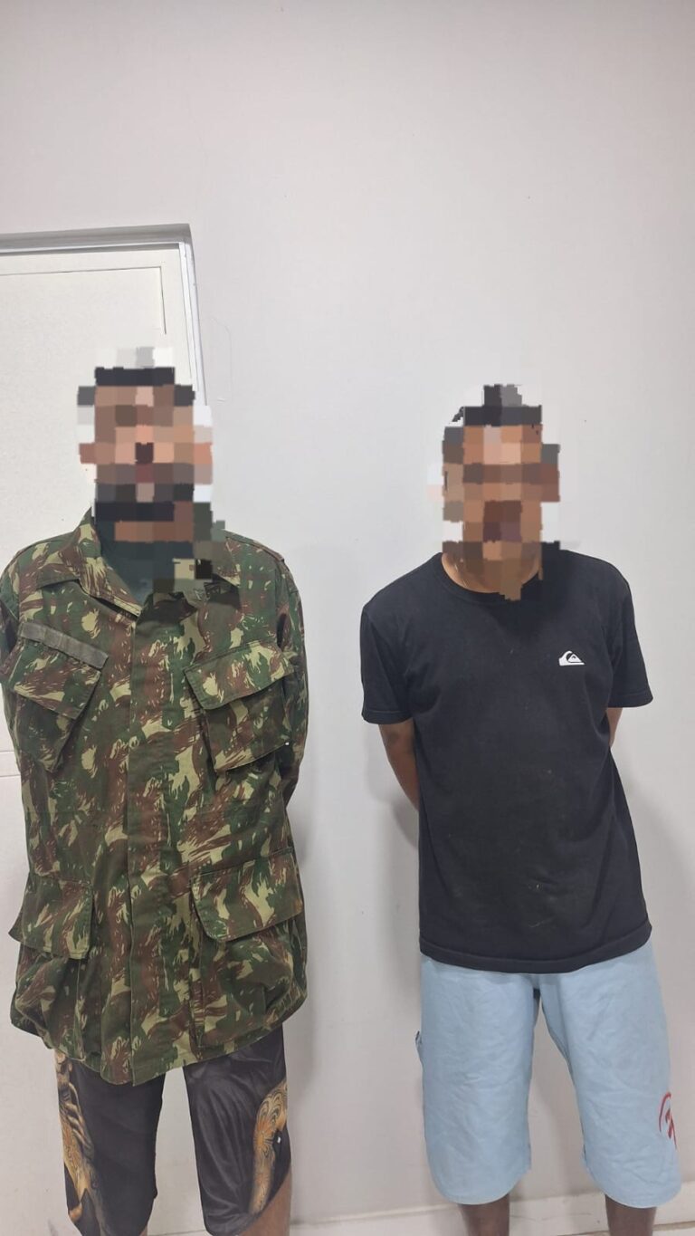 Dupla é presa após furto de celular em Cristalândia do Piauí