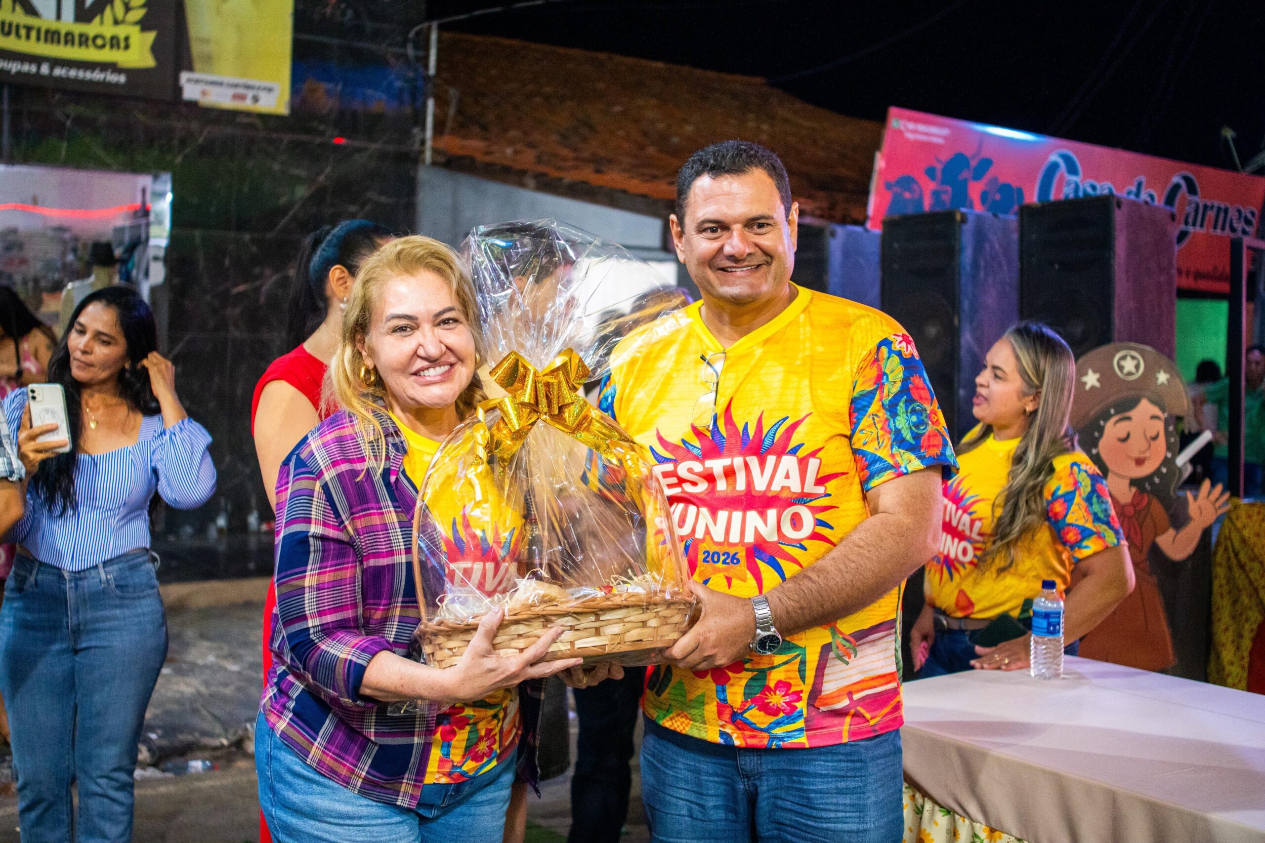 Deputada Simone Pereira participa do Festival Junino de Bertolínia e prestigia tradição cultural do município