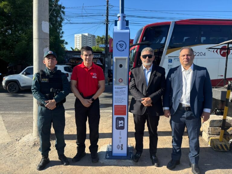 SSP instala novos totens inteligentes com botão de emergência em Teresina