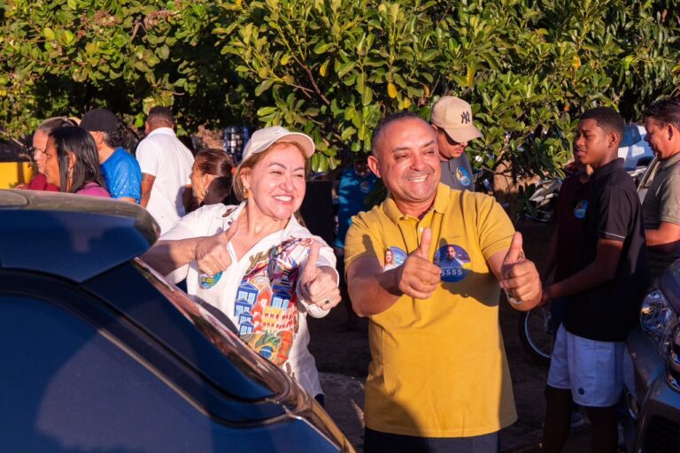 São João da Varjota reúne lideranças em carreata e adesivaço em apoio à deputada Simone