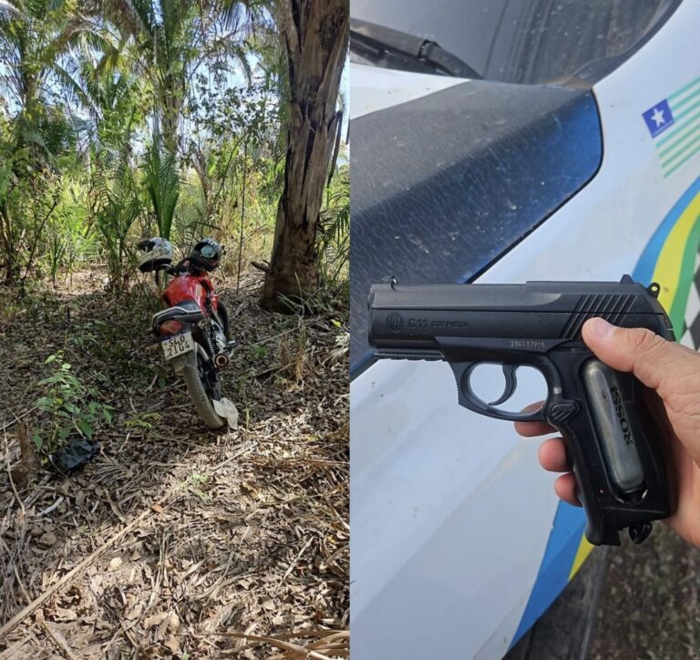 Dupla é presa após roubar moto de motorista de aplicativo durante corrida em Teresina
