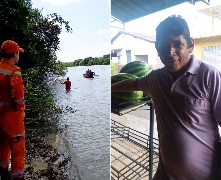 Avô e neto morrem afogados durante pescaria no Rio Longá, em Esperantina
