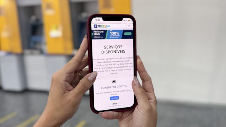Prefeitura de Teresina prorroga prazo do RefisTHE 2026 até 31 de agosto