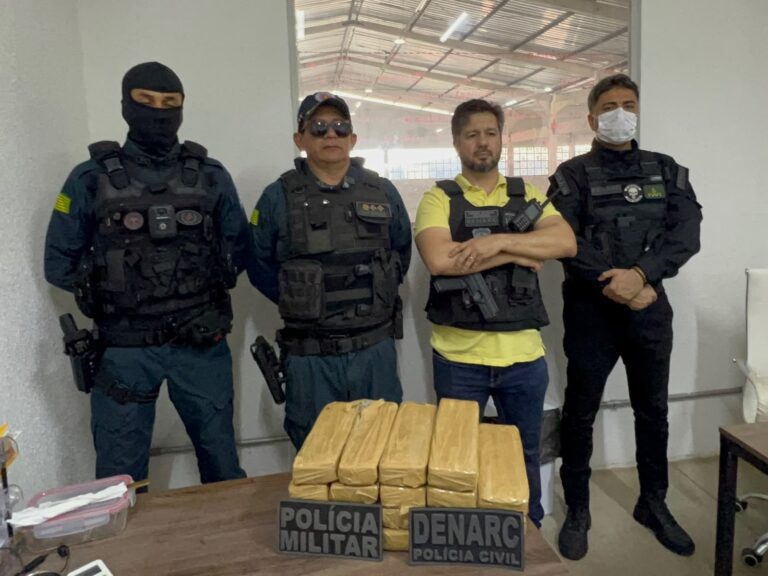 Polícia Civil e Militar apreendem 14 kg de maconha durante operação no Piauí
