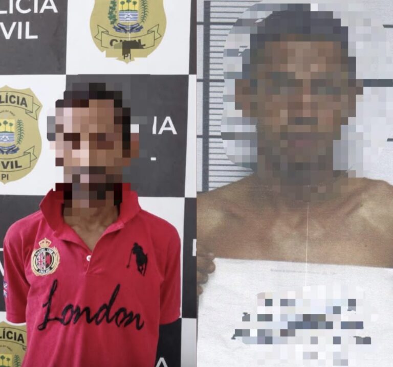 Dupla é presa suspeita de invadir casa e agredir criança durante roubo em Teresina