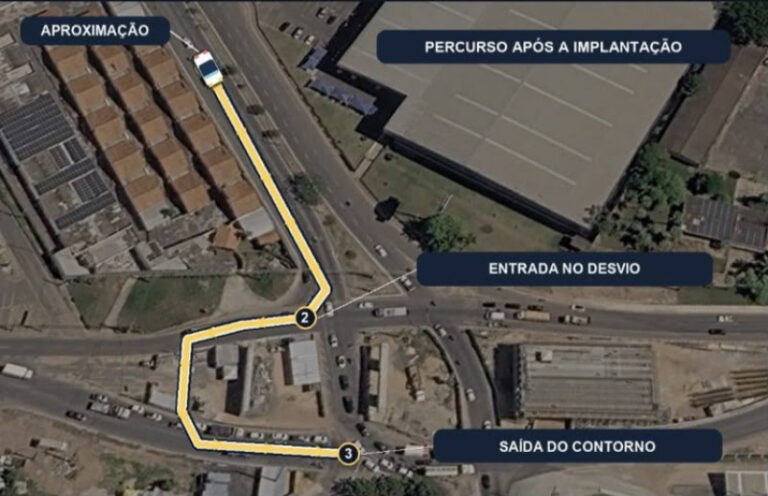 Avenida principal do Dirceu terá desvio por dois meses a partir desta quarta-feira (16)