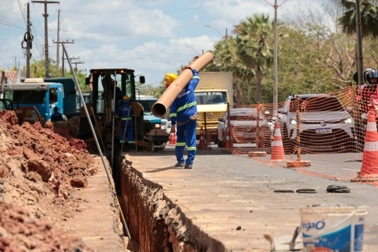 Obra interdita trecho da Av. Marechal Castelo Branco e altera trânsito por 15 dias em Teresina