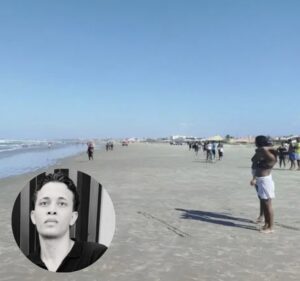 Jovem de 19 anos morre afogado ao tentar salvar namorada na Praia de Atalaia 