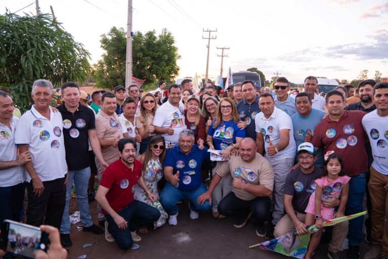Geminiano faz carreata gigante com Simone Pereira, Georgiano Neto e Severo Eulálio