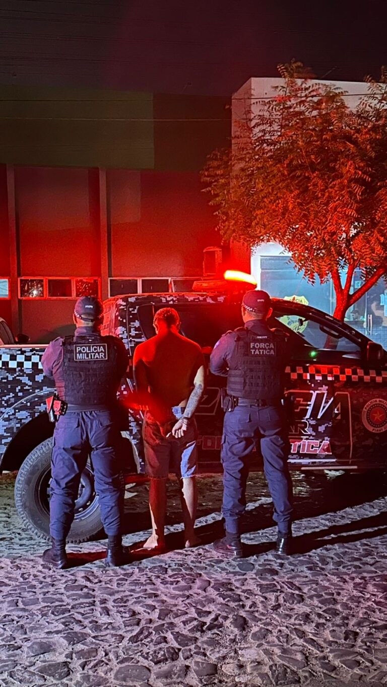 Adolescente é apreendido suspeito de atirar na cabeça da companheira durante tentativa de feminicídio em Piripiri